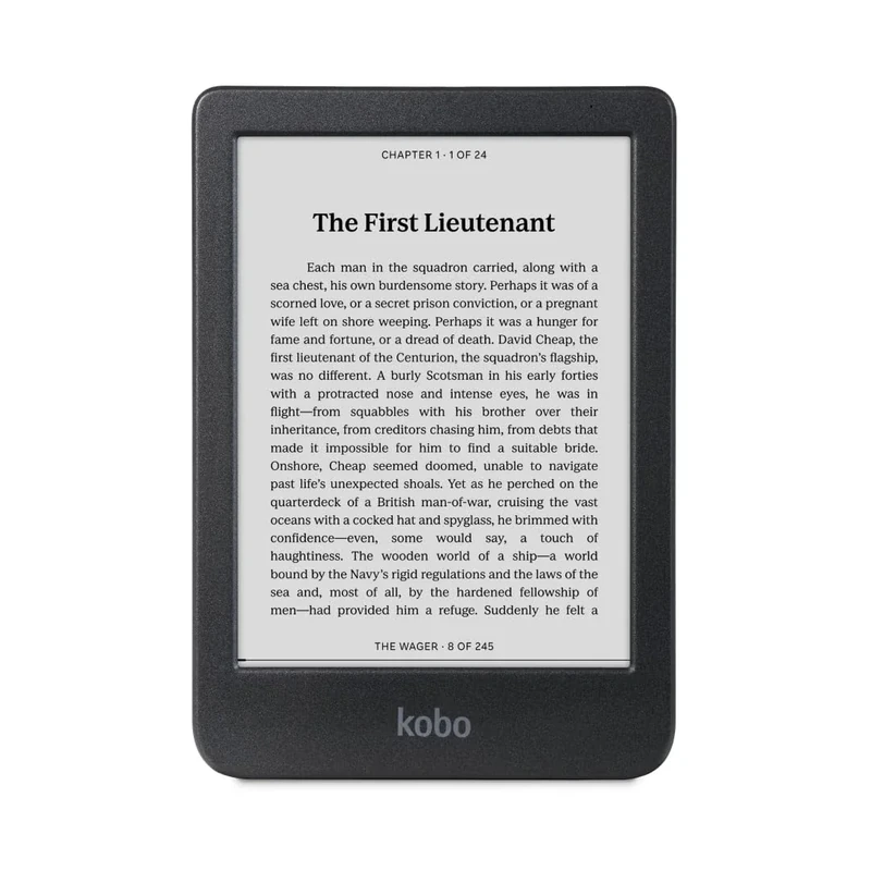 Kobo Clara BW - 6" Glare-Free, ComfortLight PRO, Waterproof, 16GB