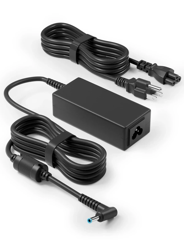 45W Laptop Charger Compatible with HP Pavilion X360 15 13 11,Stream 11 13 14,Zbook 14u G4 G5 15u 15 G3,Spectre X360,19.5V 2.31A Adapter for Notebook 15 Model 4.5mm Smart Blue Tip Computer Power Cord