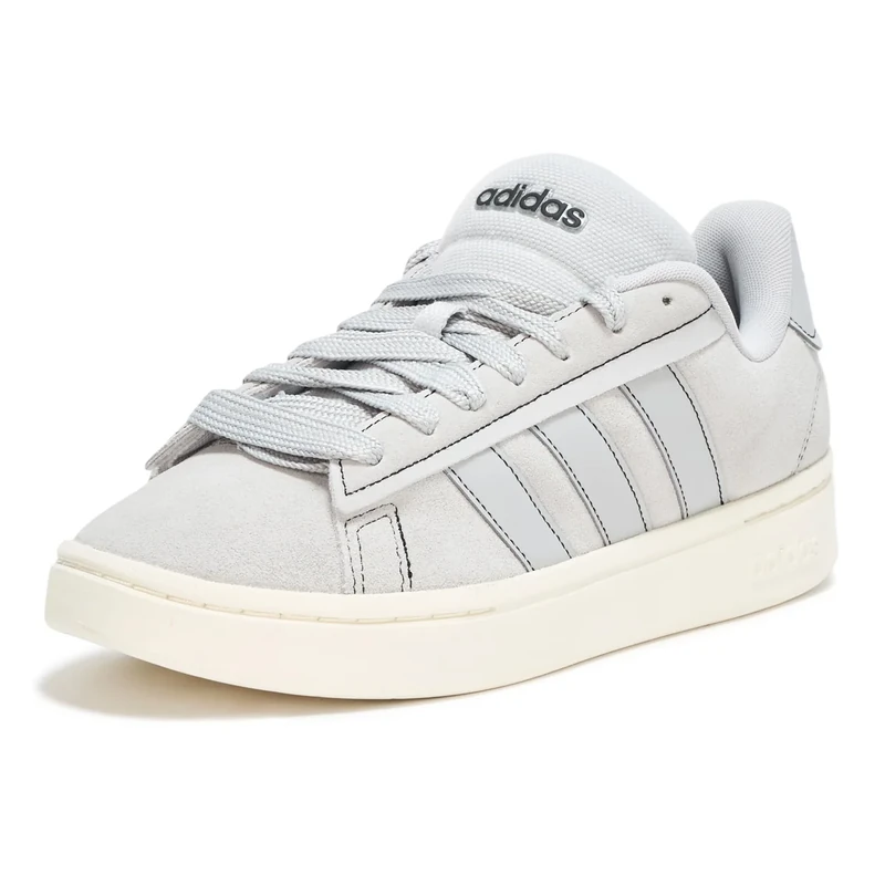 Adidas Mens Grand Court Alpha 00s Sportswear, Grey/Grey/Black, 8.5 - Image 1