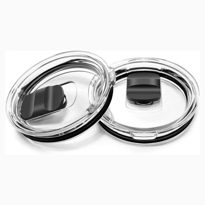 Replacement for Yeti 30 oz Tumbler Lid, for Yeti Coffee Cup (14 oz) Mug, Spill Proof Cup Lids Covers with Magnetic Slider Switch, BPA Free – Not Leakproof (2 Packs)