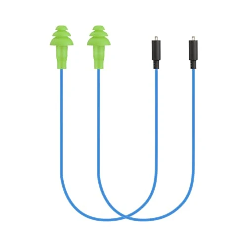 MIPEACE 2 Pieces Replacement Earbuds Cables for Work Earbuds Bluetooth（Blue & Green）