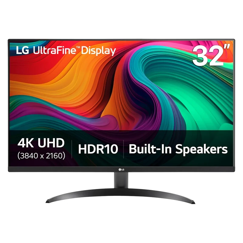 LG 32UR500K-B 32-inch 4K UHD Monitor HDR10 MaxxAudio Speakers