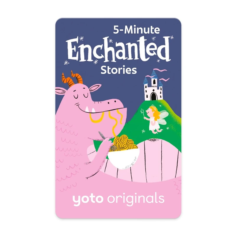 Yoto 5-Minute Enchanted Stories – Kids Audio Card for Use with Player & Mini All-in-1 Audio Device, Screen-Free Listening with Fun Stories for Playtime Bedtime & Travel, 4+