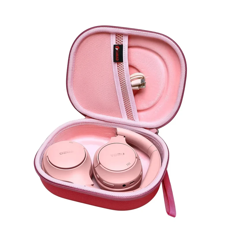 XANAD Hard Case for Bose QuietComfort, QC Ultra, QC 45, QC 35, QC45 SE, QC SE Wireless Noise Cancelling Headphones, Soundcore H30i Headphones - Pink