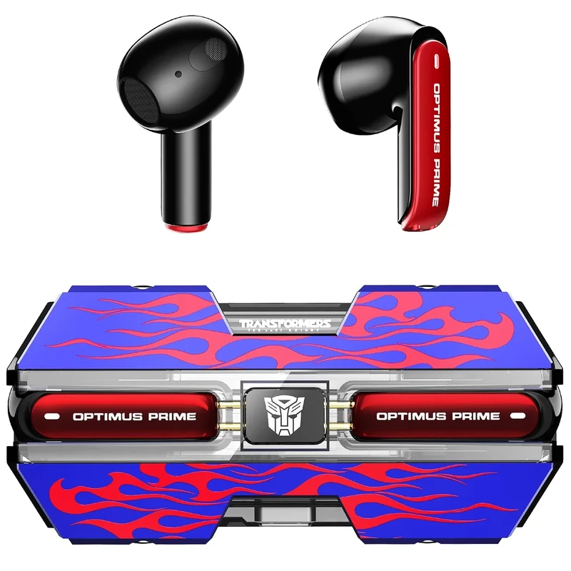 Transformers TF-T01 Wireless Earbuds - Bluetooth 5.4, Deep Bass, IPX5