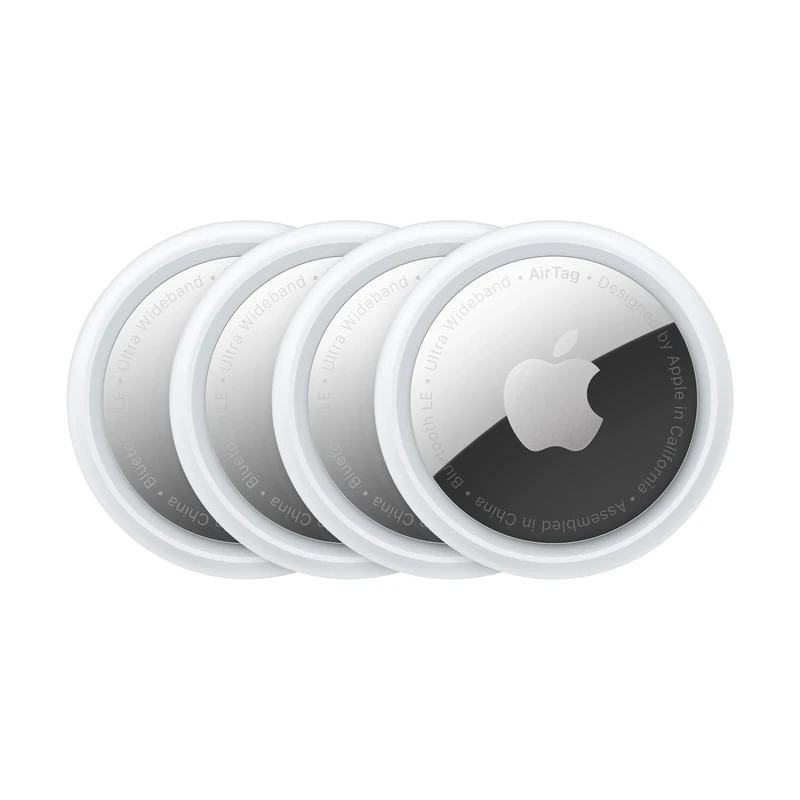 Apple AirTag 4 Pack - Find My Tracker for Keys, Wallet, Luggage