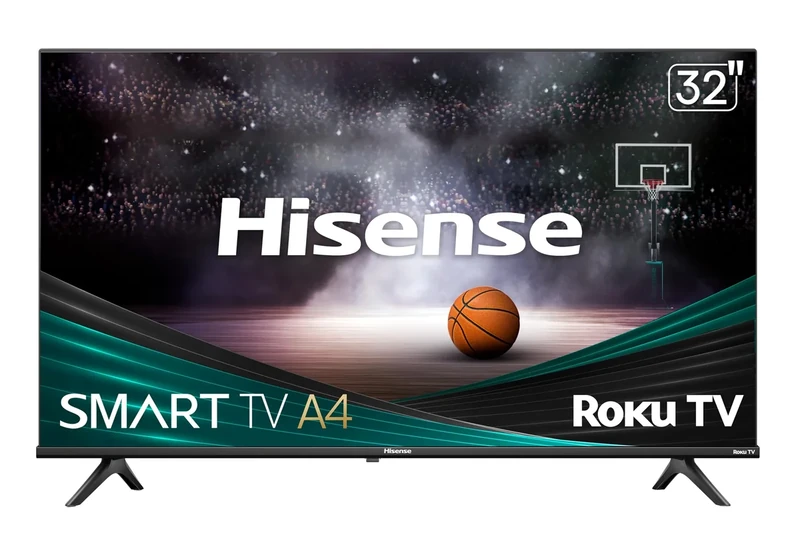 Hisense 32-Inch A4 HD 720p Smart Roku TV with Alexa - Dolby Audio