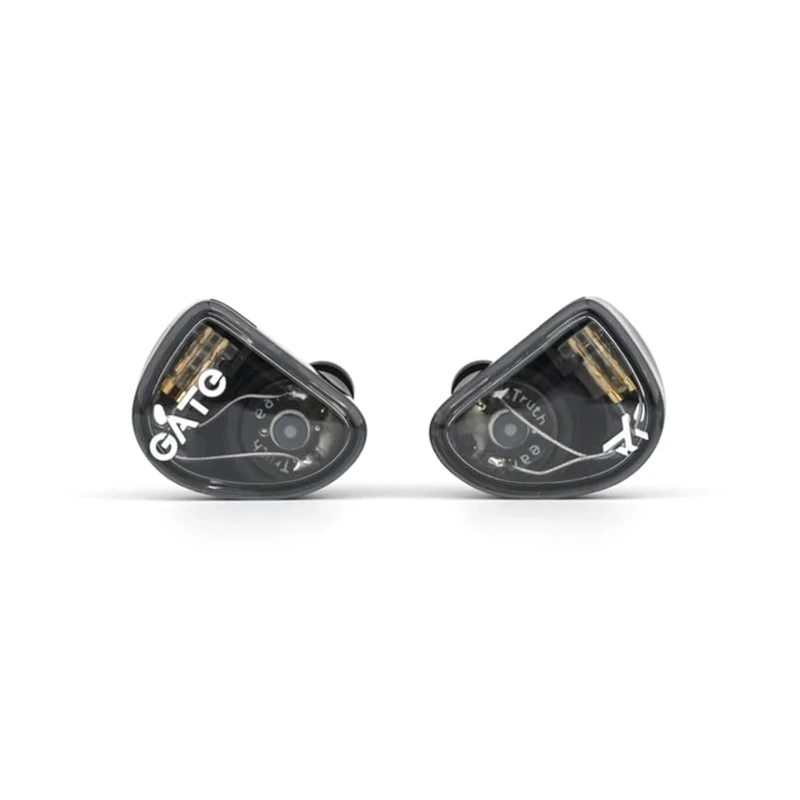 TRUTHEAR GATE Dynamic Driver in-Ear Headphone 3.5mm Interchangeable Headphone Cable Headphone (Black, with mic)