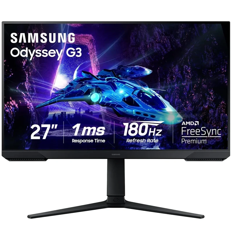 Samsung Odyssey G30D 27" Gaming Monitor - 180Hz, 1ms, FreeSync