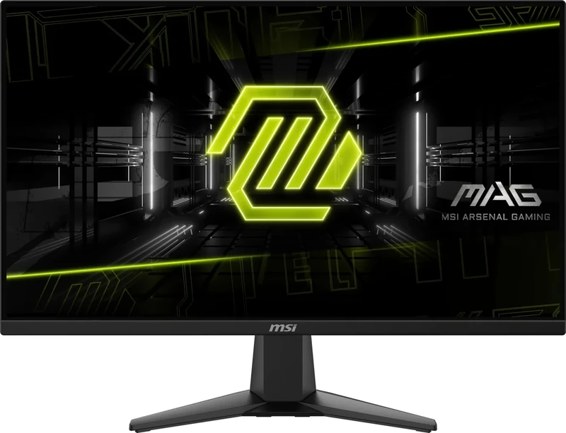msi MAG 275F 27-inch 1920 x 1080 (FHD) Computer Monitor, 180Hz, Adaptive Sync, HDMI, Display Port, VGA Port, VESA Mountable, Tilt, Height Adjustable, Speaker, 0.5ms, Black