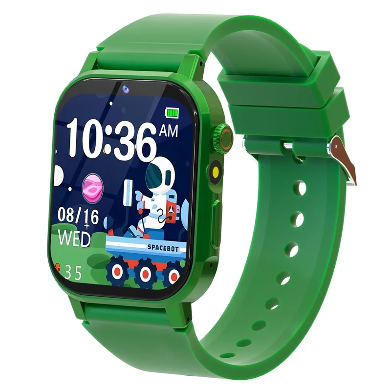 Phyulls Kids Smart Watch - 32 Games, Camera, Music, Pedometer 12/24h