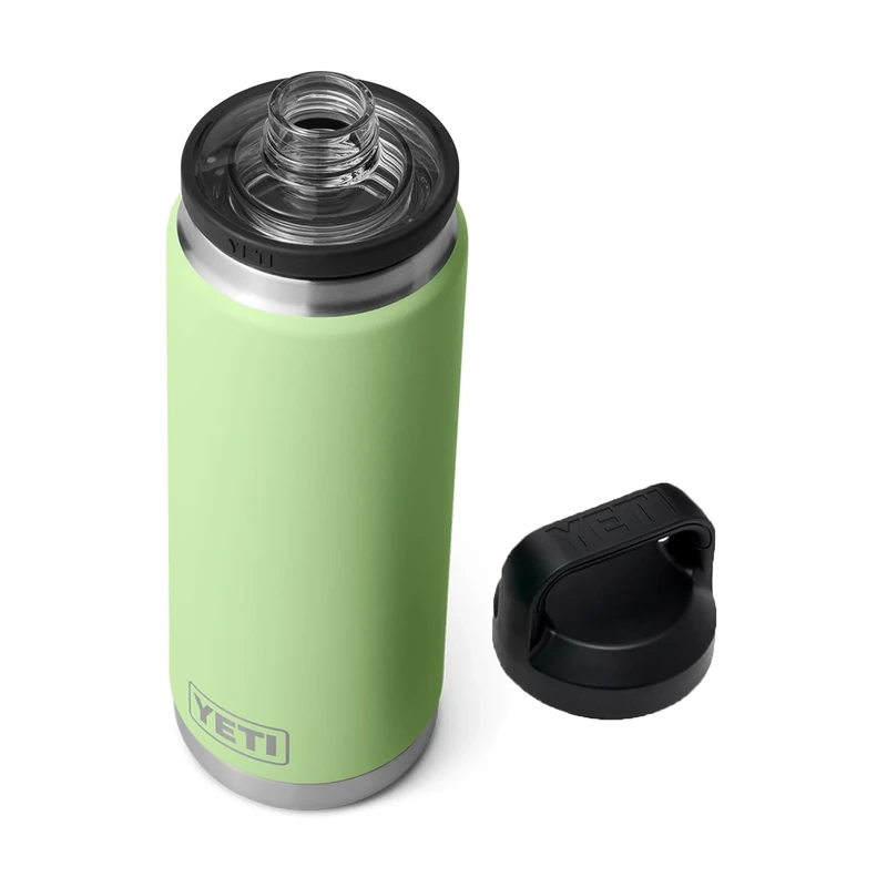 YETI Rambler 26 oz Bottle, Leakproof, Vacuum Insulated, Stainless Steel with Chug Cap, Key Lime