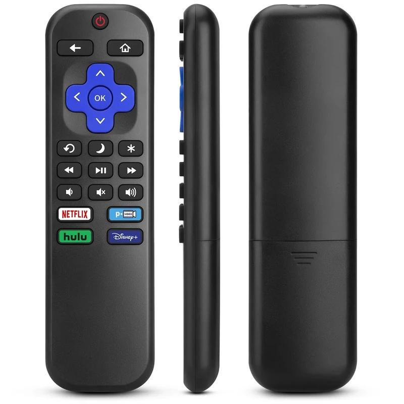 LOUTOC Roku Remote Replacement - Compatible with TCL, Hisense, Onn, Sharp