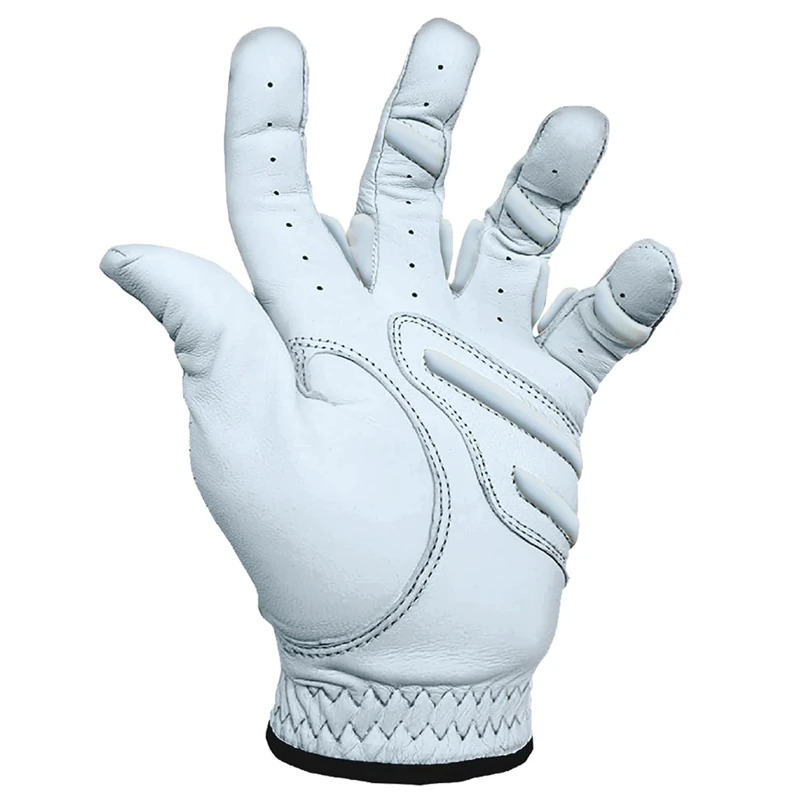 MONKEY GRIP Golf Glove Bearing Capacity Non silp No Slice pad Premium Lether Power Pad Left Hand (Man-Medium)