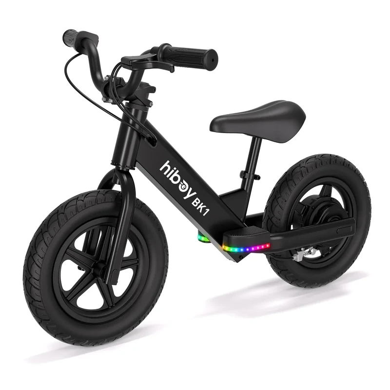 Hiboy BK1 Electric Balance Bike for Kids, 12 Inch Tires, 150W Peak Motor, Adjustable Seat, 21.6V/2.6Ah Battery, Electric Bike for Kids Ages 3-5