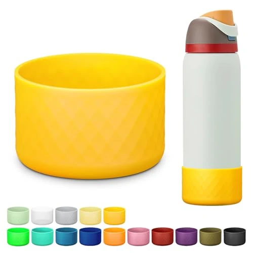 Silicone Boot for Owala Water Bottle 40 oz, Anti-Slip Protective Sleeve for FreeSip/Twist/Flip Stainless Steel Water Bottles Accessories