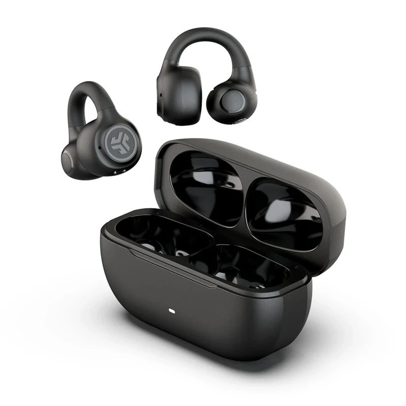 JLab Flex Open-Ear Bluetooth Earbuds - Clip Cuff, Safe Listening