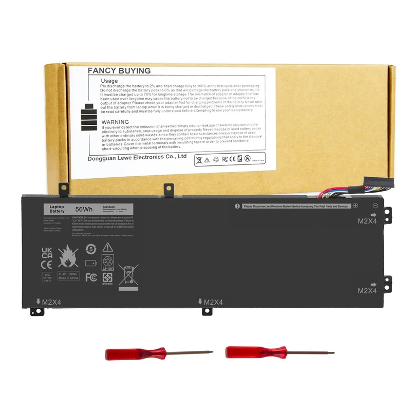 Fancy Buying RRCGW H5H20 Laptop Battery for Dell XPS 15 9550 15-9550 9560 9570 Precision 15 5510 5520 5530 5540 Series P56F P56F001 5D91C 05D91C 62MJV 062MJV M7R96 0RRCGW 5041C 05041C 11.4V-56Wh