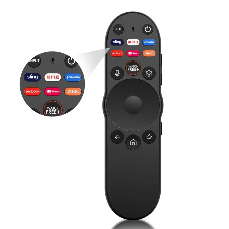 XRT270 Voice Remote for VIZIO Smart-TV-Remote, Replacement Compatible with VIZIO Smart-Cast D/P/M/V-Series 4K QLED Quantum Pro Smart TVs