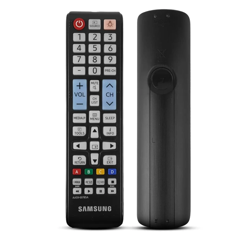 Original Remote Control with Backlit Buttons Compatible with All Samsung Smart TV LCD LED Plasma HDTV Models, Includes Sleep Shortcut and Mute Button (AA59-00785A AA59-00600A)