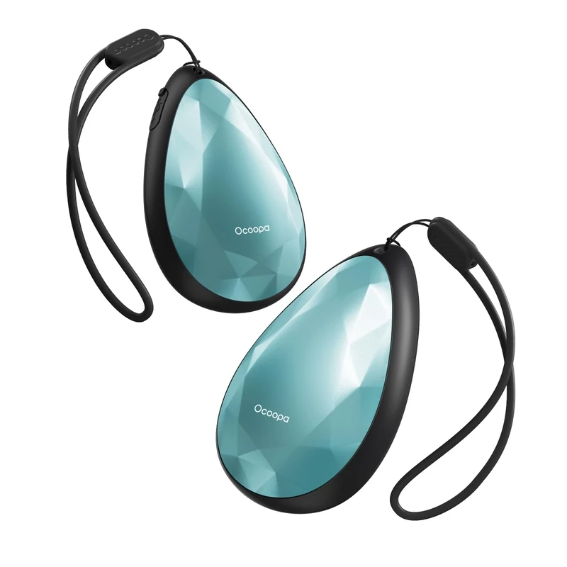 OCOOPA Hand Warmers Rechargeable 2 Pack, Portable, Stylish, Diamond-Shape Magnetic Electric Handwarmer, Reusable Pocket Heater, Raynaud, Hiking, Christmas, 2026 Tech Gifts for Women Camping, UT4 Rare