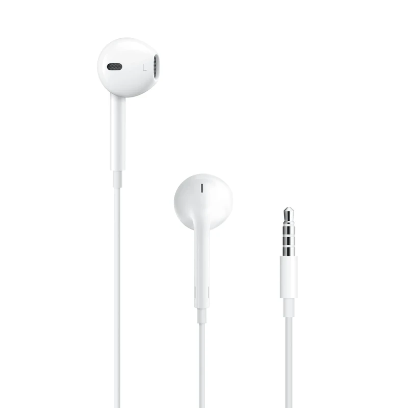 Apple EarPods 3.5mm Plug - Ergonomic Design, Built-in Remote