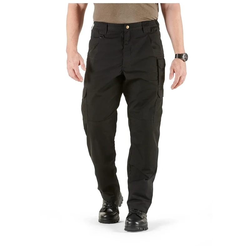 5.11 Tactical Pants for Men - Taclite Pro, Professional Cargo Work Pant, Ripstop Lightweight Performance, Black, 28W x 32L, Style 74273ABR
