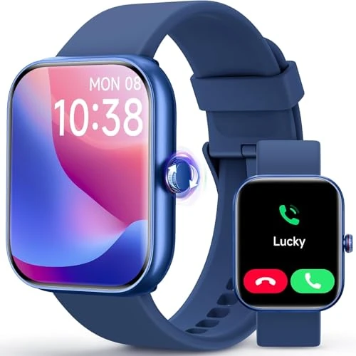 Quican 1.91" HD Smartwatch - Alexa, Bluetooth Call, 120+ Sports, IP68