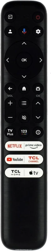 (Upgrade) Besia RC813 Replacement Remote for All TCL Android/Google TVs, Compatible with Q/S/FHD/UHD/QLED Series Without Voice Command