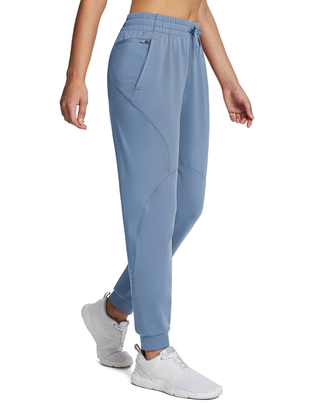 baleaf Fleece Lined Joggers Women Waterproof Thermal Sweatpants Warm Pants Cold Weather Running Gear Hiking Jogging Blue XS