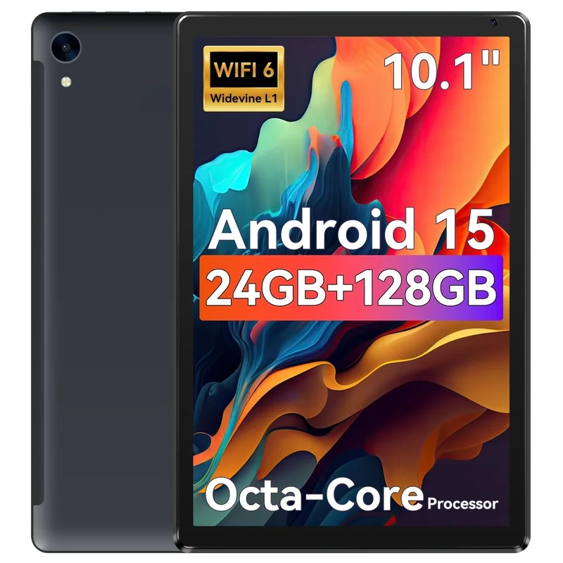 URAO 10.1" Tablet - Octa-core, 24GB RAM, 128GB, Wi-Fi 6, 8H Battery