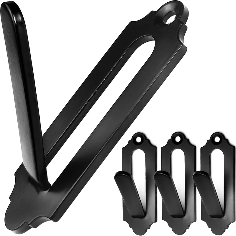 VMSIXVM European Deer Skull Mount Hanger, Euro Wall Mount Hanger for Deer Head, Pronghorn and Other Smaller Animals, Skull Wall Hooker with Easy Installation Kit for Indoor Outdoor