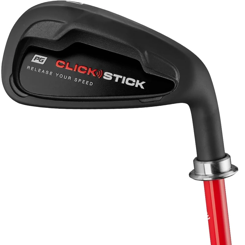Performance Golf Click Stick - Swing Trainer for Automatic Release I Auditory Feedback I Core Golf Swing Mechanics Improvement (Strong Flex, Right)
