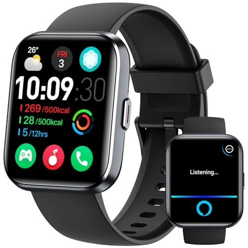 Hingso Women's Smartwatch 1.8\" HD, Alexa, Calls, IP68 Waterproof