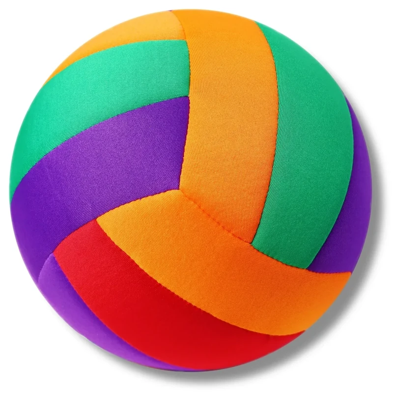 Champhox Soft Indoor Volleyballs for Kids Youth First Learning Volleyalls Realistic Feel Bounce for Practicing Inside The House Backyard Gym Birthday
