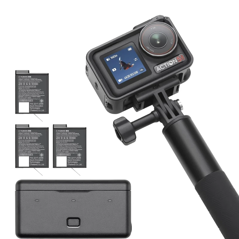 DJI Osmo Action 5 Pro - 4K Camera, 1/1.3" Sensor, OLED, Long Battery