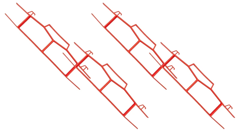 Bayco K-150 Cord Wrap,Orange, 15 In. x 15 In. (Pack of 4)