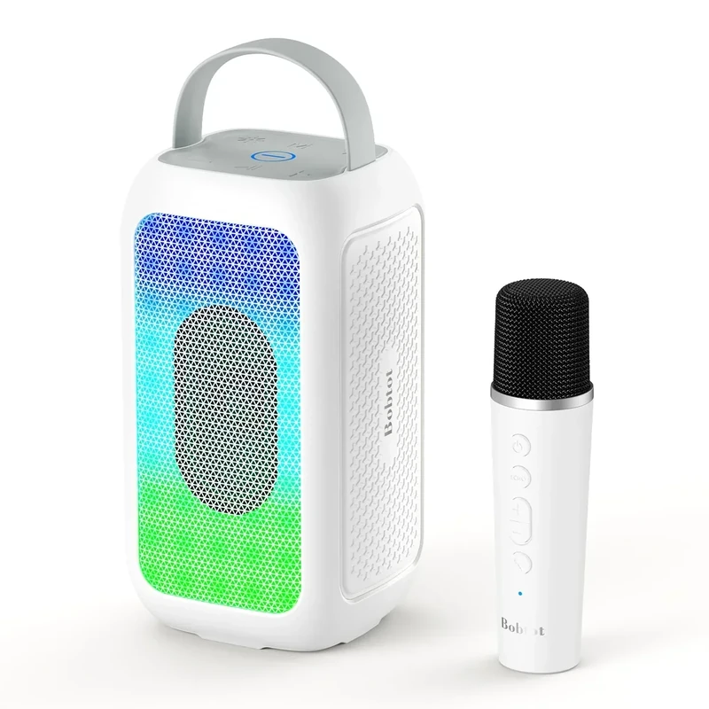 Bobtot Portable Bluetooth Speaker - 16H Playtime, 20W RMS, Mic