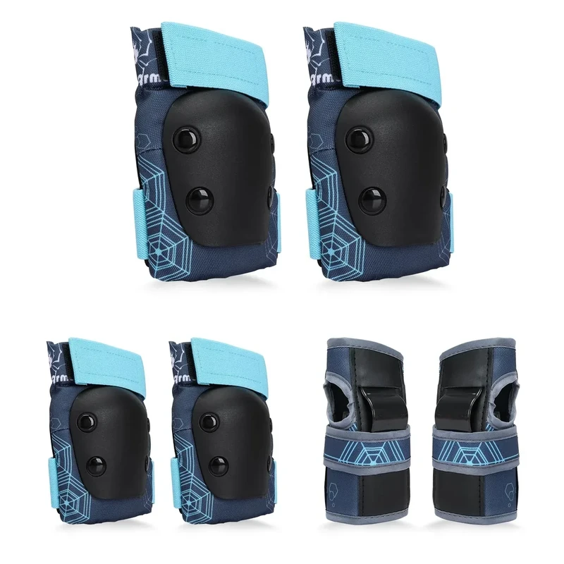 YooxArmor Toddler Knee Pads and Elbow Pads Set for Kids 3-5/5-8, Toddler Knee Pads Kid Protective Gear Set for Roller Skating,Cycling, Skateboard, Inline Skating, Scooter Riding Sports