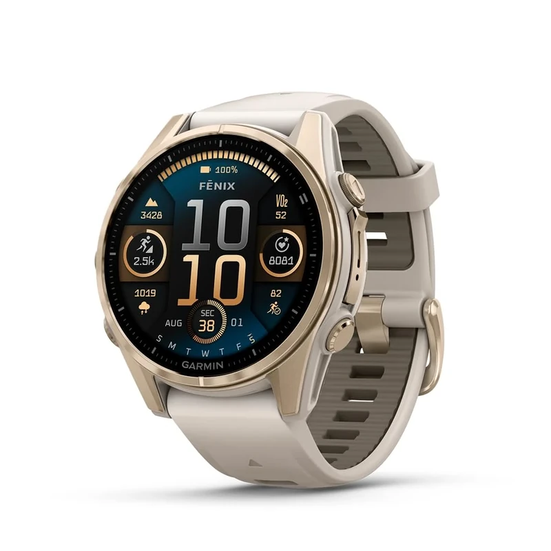 Garmin fenix 8 43mm AMOLED Smartwatch - 10 Day Battery, Dive Rated