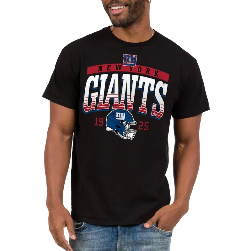 New York Giants Mighty - NFL Adult Short Sleeve Fan T-Shirt for Men & Women T-Shirt