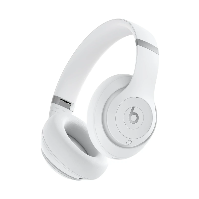 Beats Studio Pro Over-Ear Headphones - 40hr Battery, ANC, USB-C, White