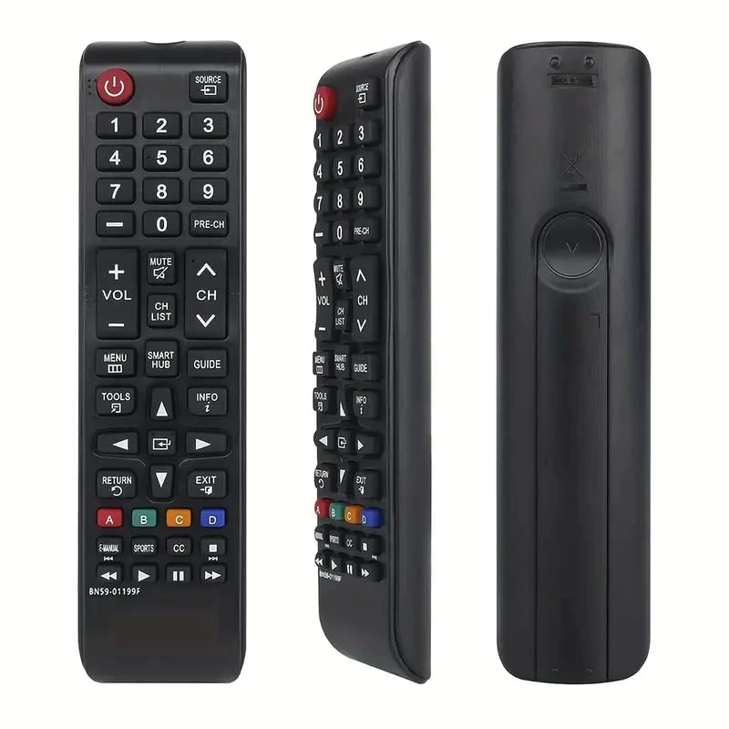 Universal Remote Control for Samsung TVs – Replacement for All LCD, LED, HDTV, 3D, and Smart Models (Compatible with BN59-01199F, AA59-00666A, AA59-00741A, BN59-01175N, BN59-013101A