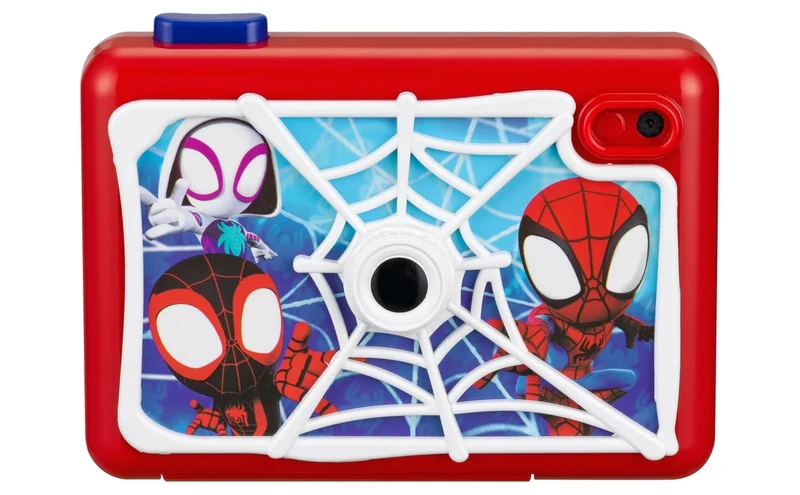 eKids Spidey Kids Camera with SD Card, Video Recording & Stickers - Image 1
