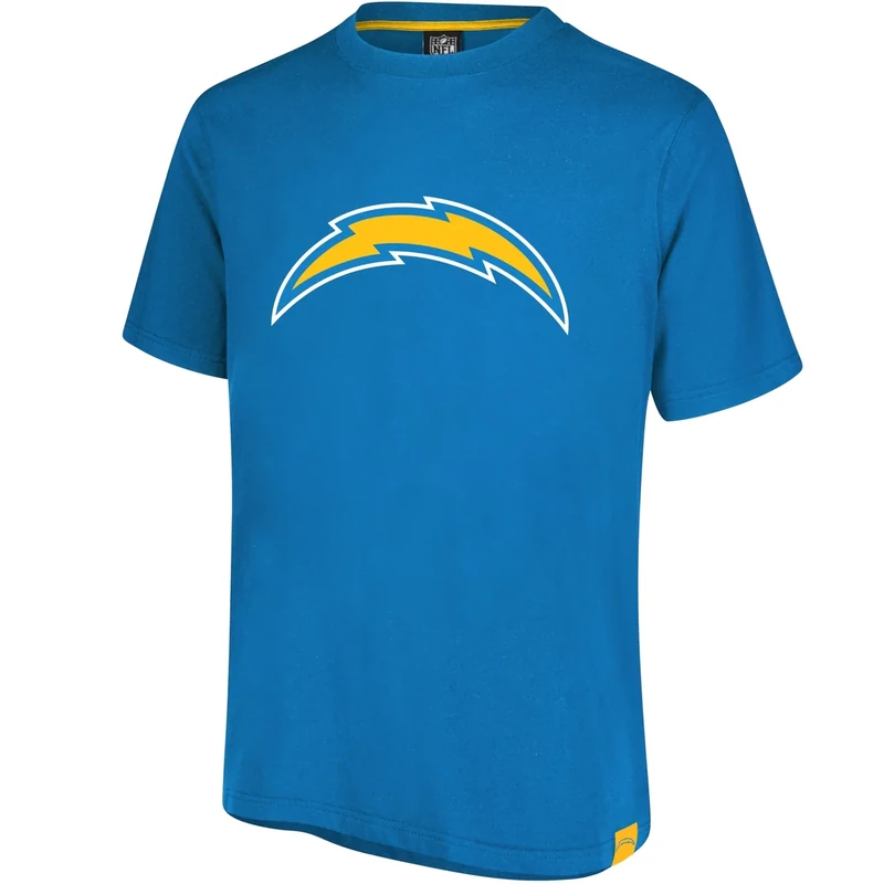 Ultra Game Men's NFL Official Super Soft Game Day T-Shirt, Los Angeles Chargers, Team Color, Large