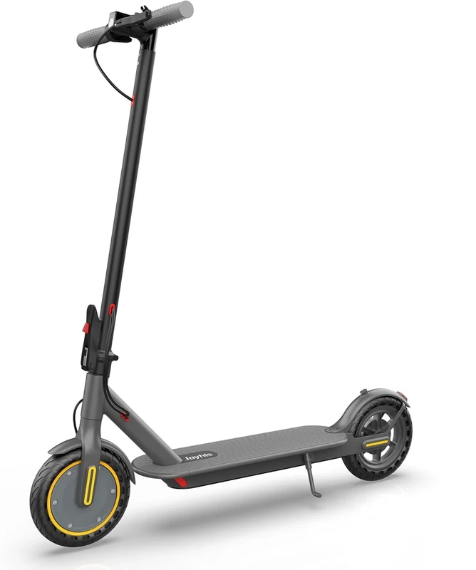 Electric Scooter Adults, Max 16Mph & 10-15 Miles Range E-Scooter, E-Scooter with APP Control, Powerful 350W 8.5" Solid Tires Foldable Electric Scooters (Seats Optional) (JS01-5.2ah-Grey1)