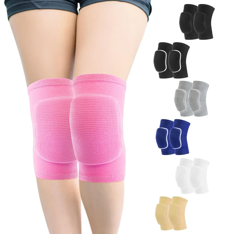 HISFFOG volleyball knee pads for Girls, Youth, Kids, Women, Men, Protective Knee pads for Volleyball Basketball Football Dance Yoga Tennis Running Cycling Workout Wrestling Climbing