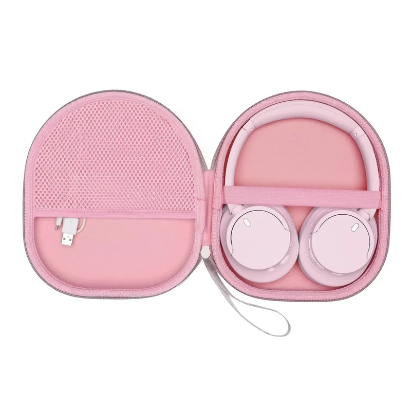 XANAD Case Compatible with Sony WH-CH720N WH-CH520 Noise Canceling Headphone - Pink