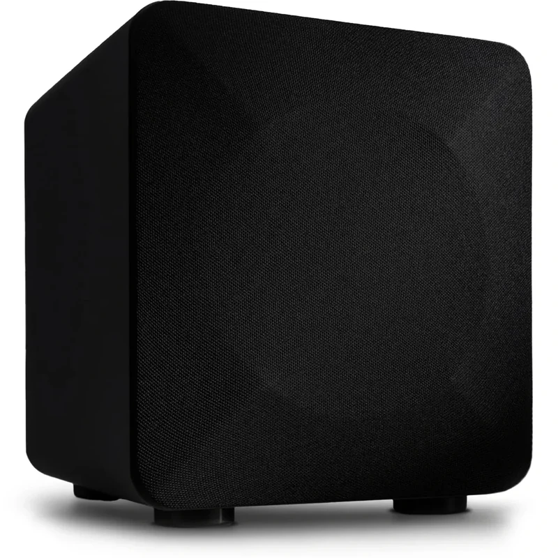 Audioengine S6 210W Compact Powered Mini Subwoofer- Powerful Bass in a Small Package - Great for Desktops, Apartments, Offices and Gaming Setups