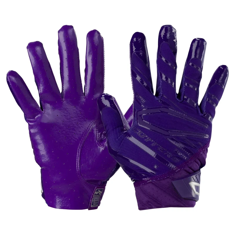 Cutters Rev Pro 6.0 Receiver Gloves Solid Purple Small